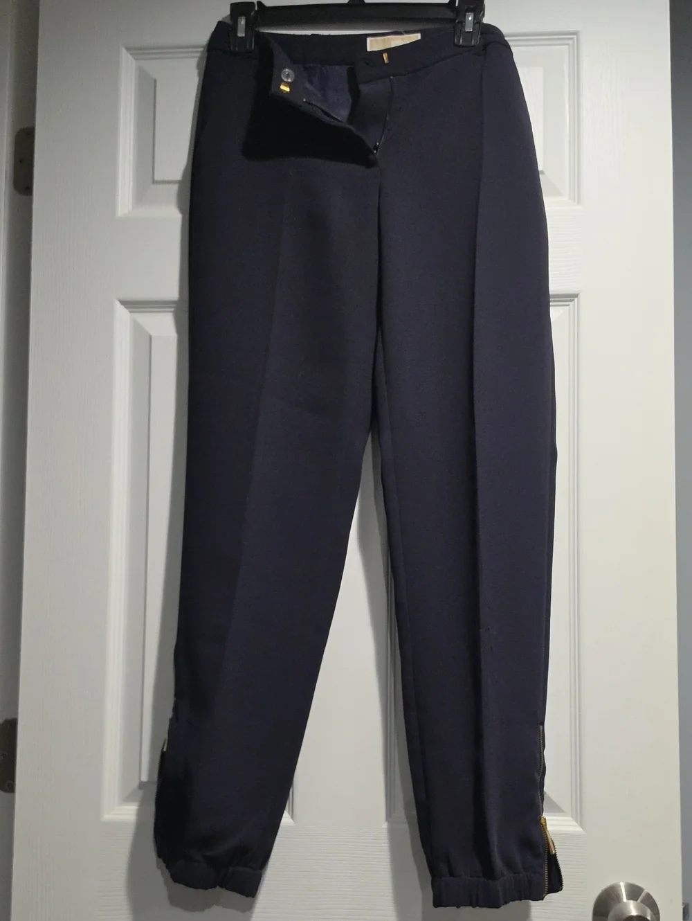 Michael Kors Navy Jogger Dress Pants